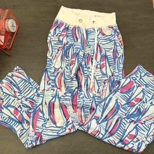 Lilly Pulitzer wide leg the beach pant size xxs